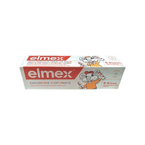 Pasta de dinti Elmex 0-6 ani 75 ml. Pasta de dinti Elmex 0-6 ani 75 ml.